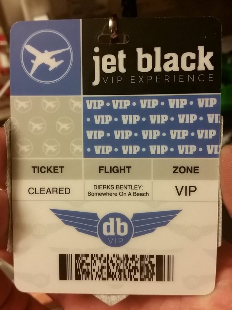 2D Barcode on a VIP Pass