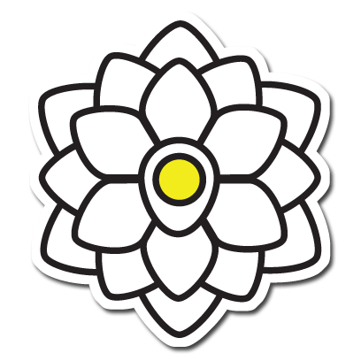 Floral Sticker