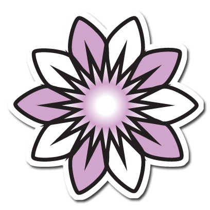 Floral Sticker