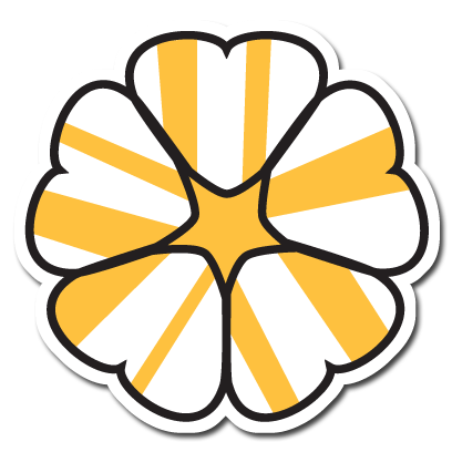 Floral Sticker