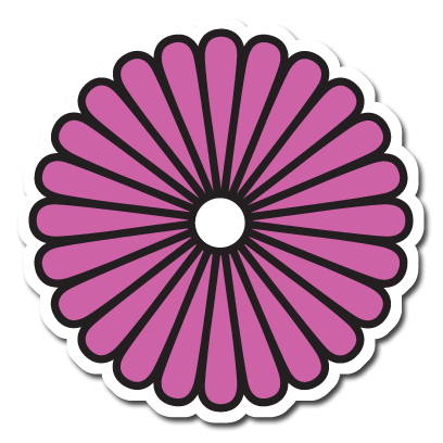 Floral Sticker