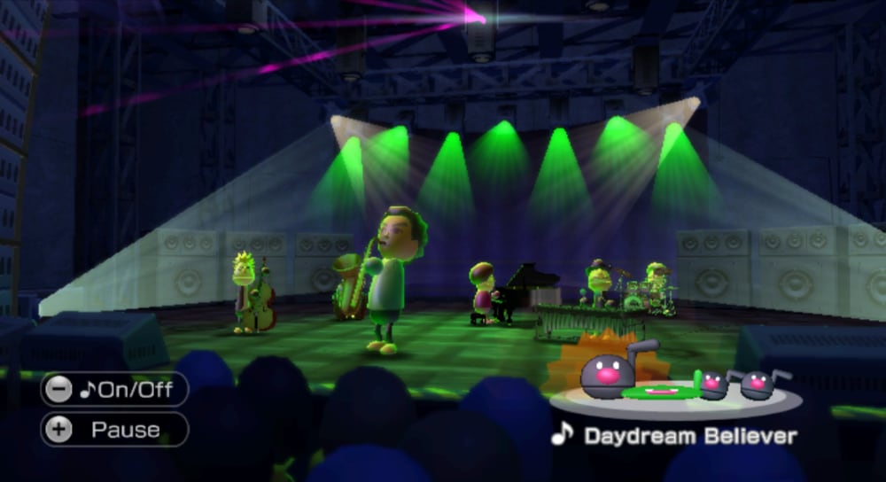 Screenshot from a jam session