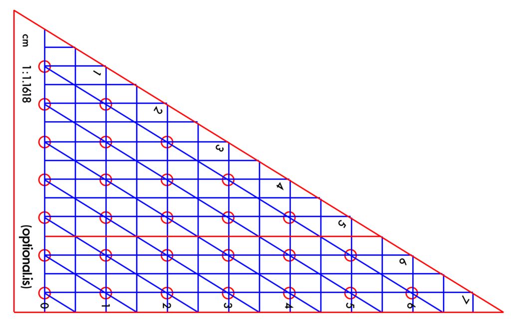 Golden Ratio Laser Cut Diagram