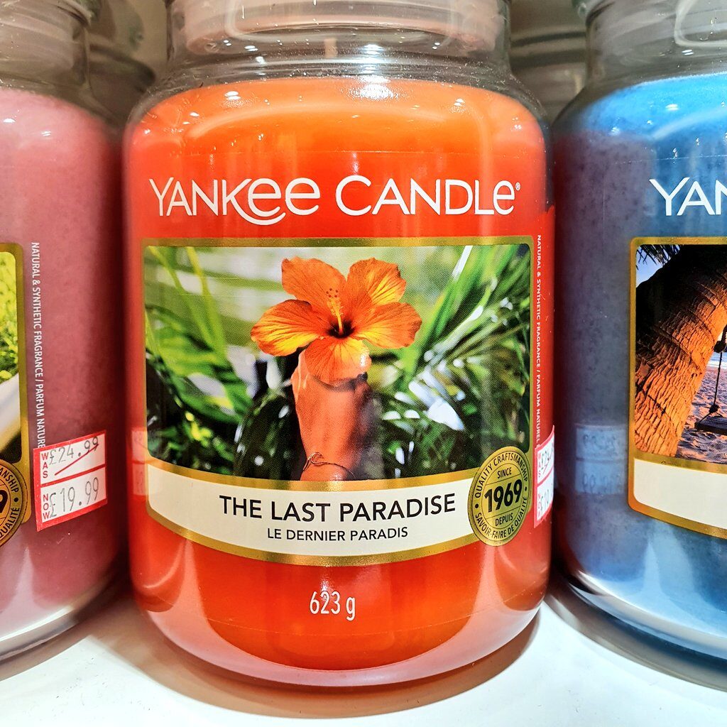 The Last Paradise Scented Yankee Candle