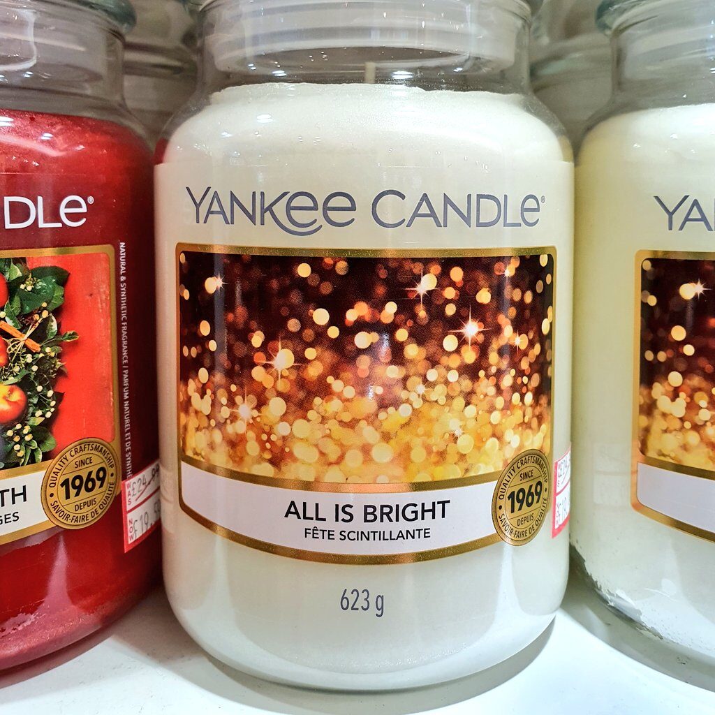 All Is Bright Scented Yankee Candle