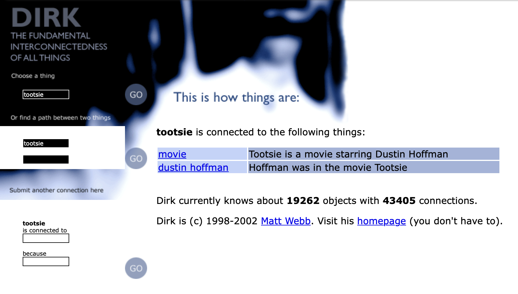 Screenshot of DIRK from 02002