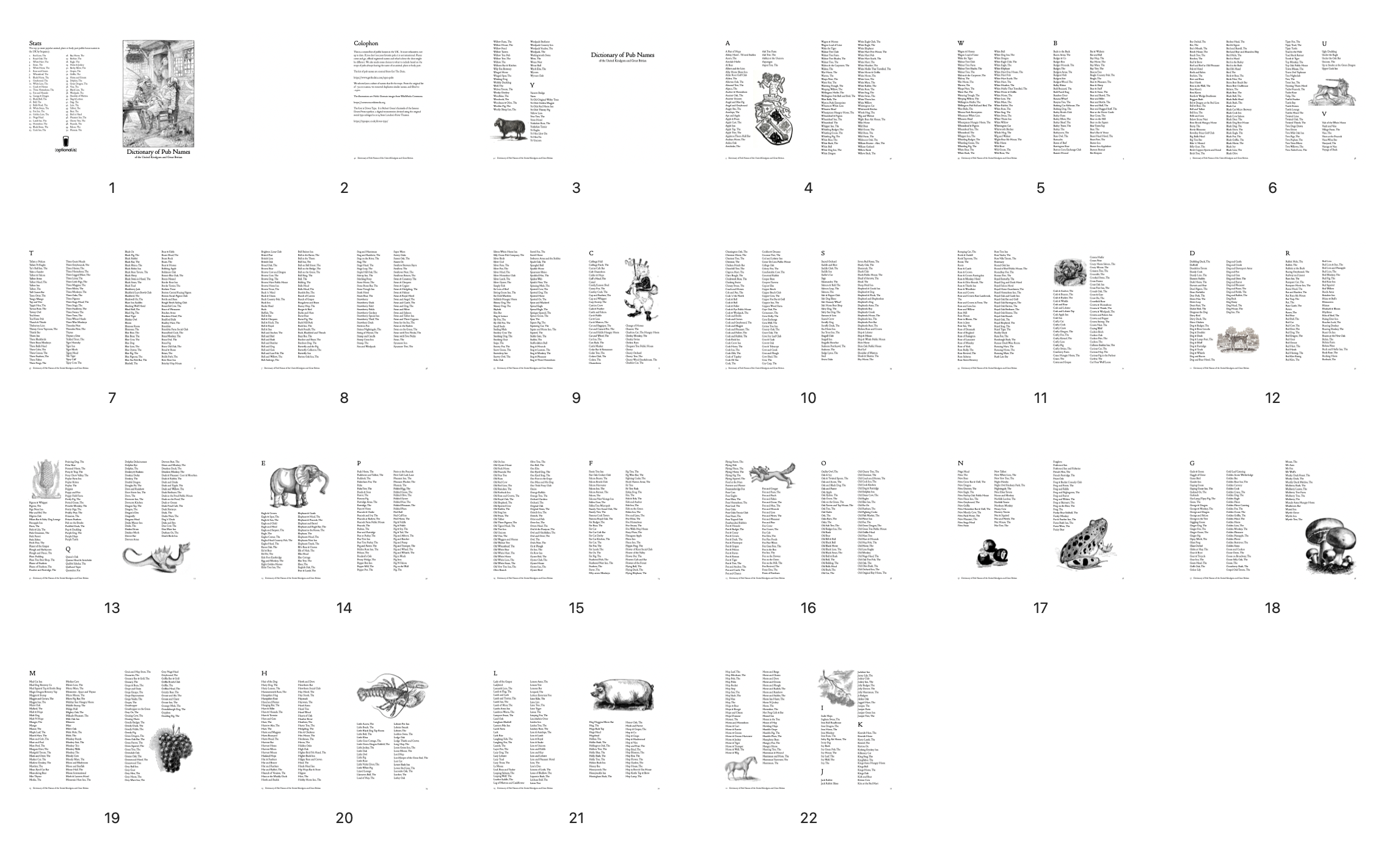 Screenshot of the dictionary page layout