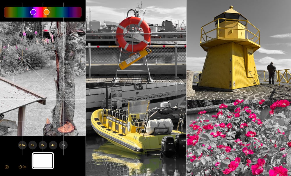 Splash Camera screenshots and samples